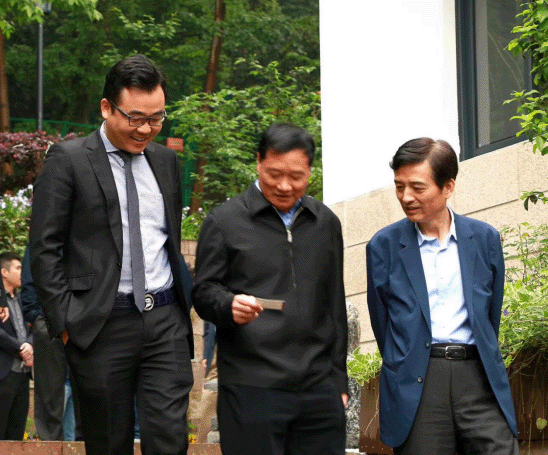 【動態新聞】全國政協副主席一行視察白沙泉并購金融街區并蒞臨天堂硅谷