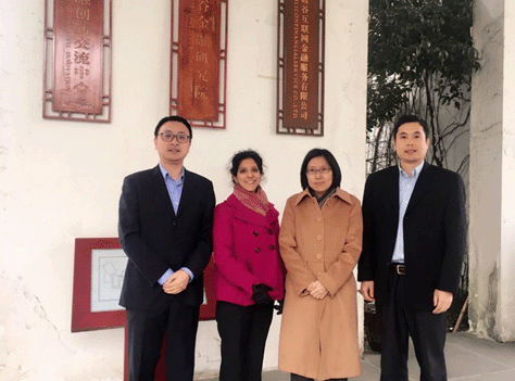 【公司動態(tài)】美國駐上海總領事館經濟領事邵藹帝到訪天堂硅谷